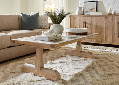 Hooker Furniture - Vineyard Row Rectangle Cocktail Table - 6952-80310-80 veiw 3