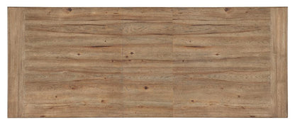 Hooker Furniture - Vineyard Row Rectangle Dining Table with Two 20-inch Leaves - 6952-75217-80 veiw 3