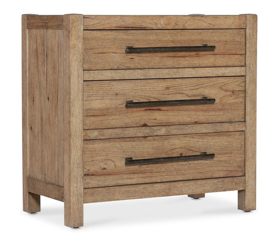 Hooker Furniture - Vineyard Row Three-Drawer Nightstand - 6952-90116-80 veiw 1