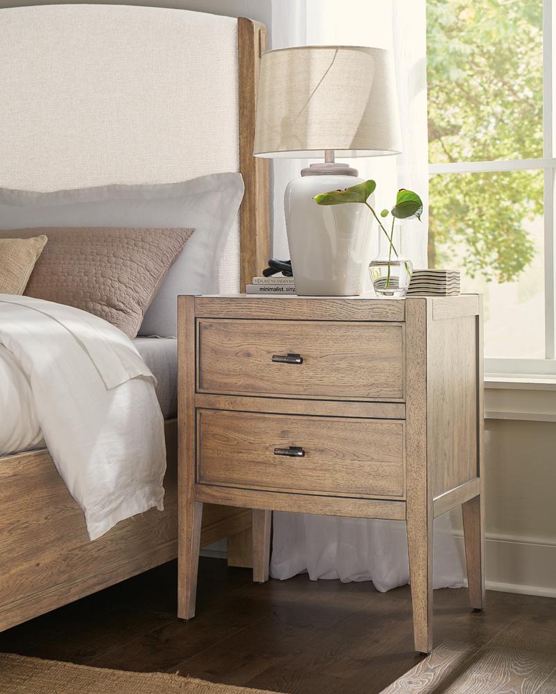 Hooker Furniture - Vineyard Row Two Drawer Nightstand - 6952-90016-80 veiw 3