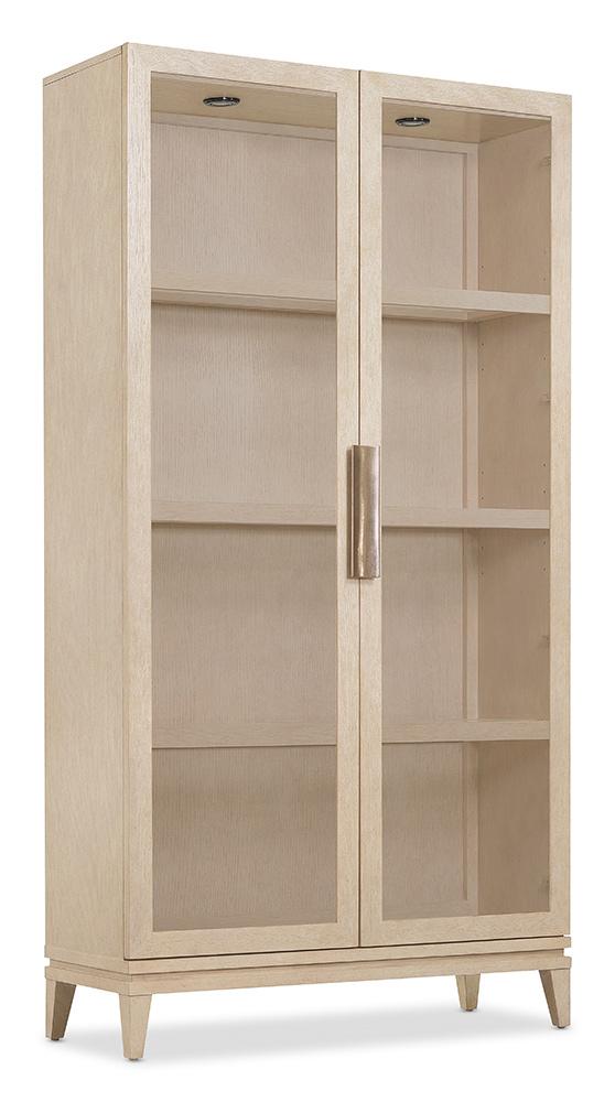 Hooker Furniture - Westwood Display Cabinet in Light Wood - 6133-75906-80 veiw 3