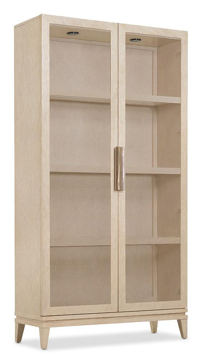 Hooker Furniture - Westwood Display Cabinet in Light Wood - 6133-75906-80 veiw 3