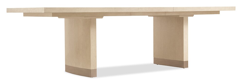 Hooker Furniture - Westwood Rectangle Dining Table with Two 20-inch Leaves in Light Wood - 6133-75200-80 veiw 2
