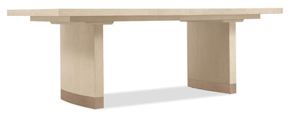 Hooker Furniture - Westwood Rectangle Dining Table with Two 20-inch Leaves in Light Wood - 6133-75200-80 veiw 3