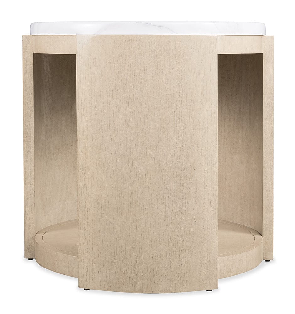 Hooker Furniture - Westwood Round Side Table - Light Wood - 6133-80116-80 view 3