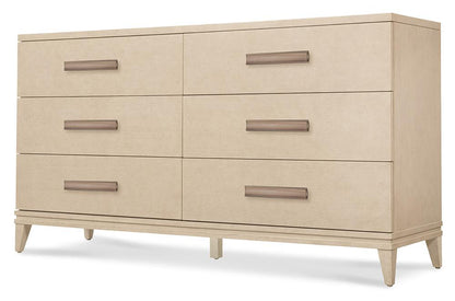 Hooker Furniture - Westwood Six-Drawer Dresser in Light Wood - 6133-90002-80 veiw 3