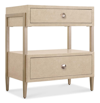 Hooker Furniture - Westwood Two-Drawer Nightstand in Light Wood - 6133-90116-80 veiw 1