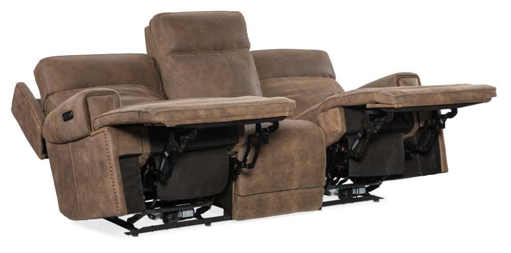 Hooker Furniture - Wheeler Power Sofa with Power Headrest - SS762-PHZ3-085 veiw 3