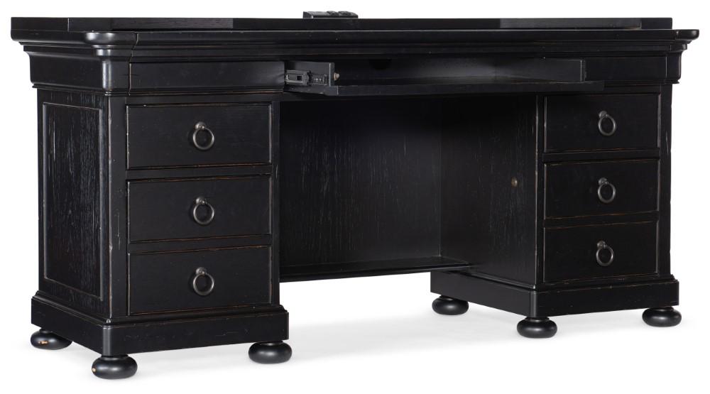 Hooker Furniture - Work Your Way Bristowe Computer Credenza - 5971-10464-99 veiw 2
