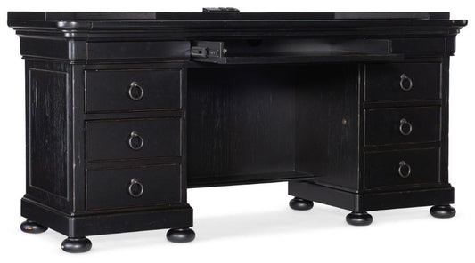 Hooker Furniture - Work Your Way Bristowe Computer Credenza - 5971-10464-99 veiw 2