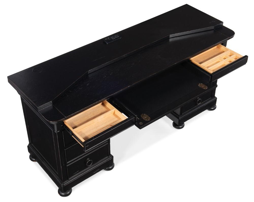 Hooker Furniture - Work Your Way Bristowe Computer Credenza - 5971-10464-99 veiw 3