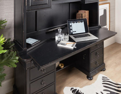 Hooker Furniture - Work Your Way Bristowe Computer Credenza - 5971-10464-99 veiw 4