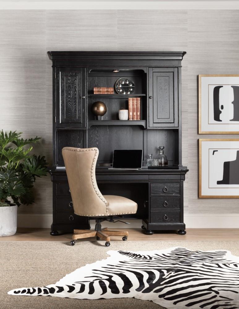 Hooker Furniture - Work Your Way Bristowe Computer Credenza - 5971-10464-99 veiw 5
