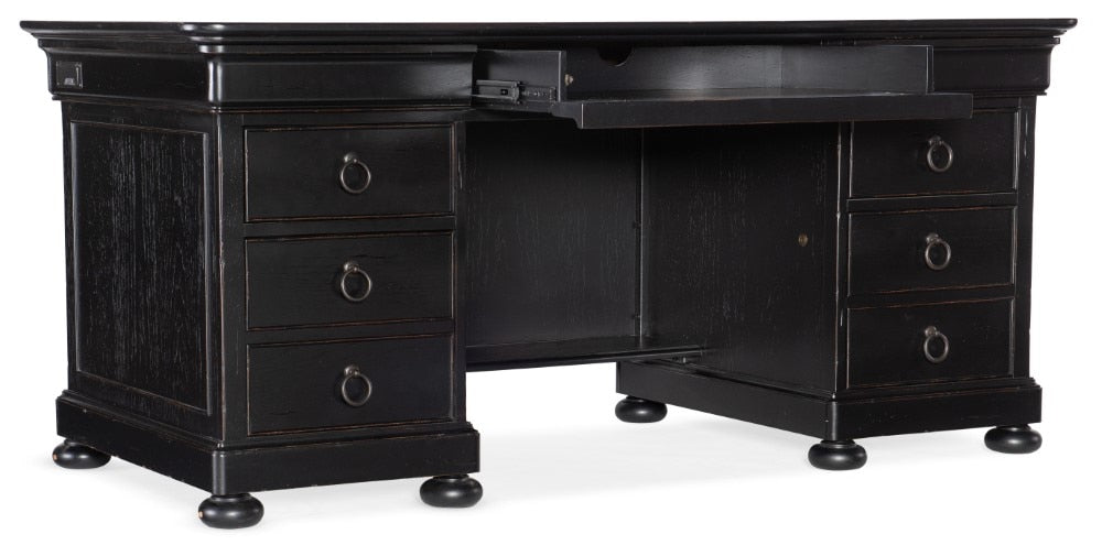 Hooker Furniture - Work Your Way Bristowe Executive Desk - 5971-10563-99 veiw 2