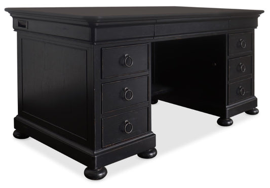 Hooker Furniture - Work Your Way Bristowe Junior Executive Desk - 5971-10660-99 veiw 1