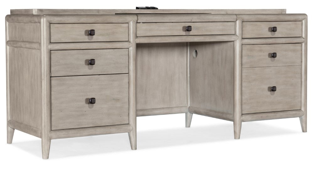 Hooker Furniture - Work Your Way Burnham Computer Credenza - 5921-10464-90_CLOSEOUT veiw 1