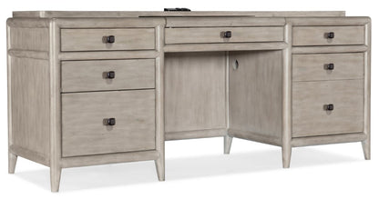 Hooker Furniture - Work Your Way Burnham Computer Credenza - 5921-10464-90_CLOSEOUT veiw 1