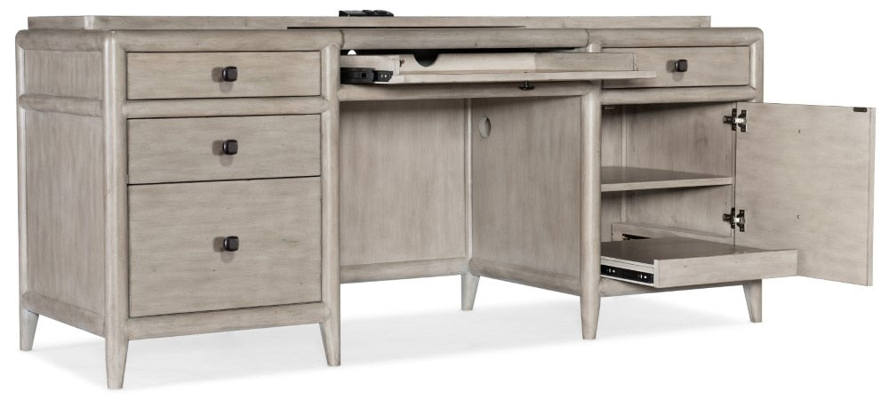 Hooker Furniture - Work Your Way Burnham Computer Credenza - 5921-10464-90_CLOSEOUT veiw 2