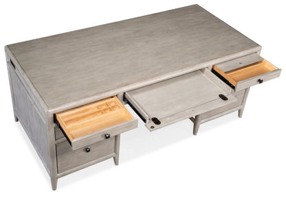 Hooker Furniture - Work Your Way Burnham Executive Desk - 5921-10562-90 veiw 5