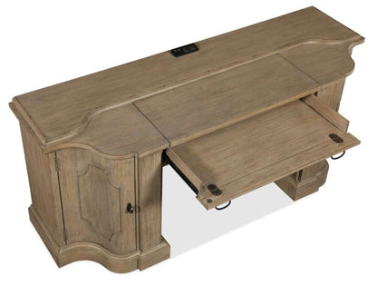 Hooker Furniture - Work Your Way Corsica Computer Credenza - 5180-10464 veiw 5