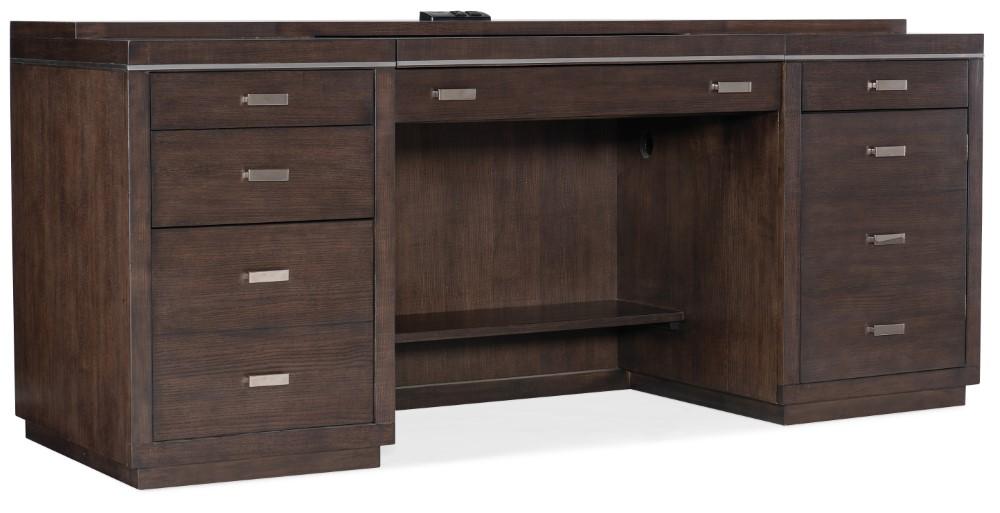Hooker Furniture - Work Your Way House Blend Computer Credenza - 5892-10464-85 veiw 1