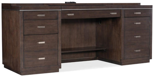 Hooker Furniture - Work Your Way House Blend Computer Credenza - 5892-10464-85 veiw 1