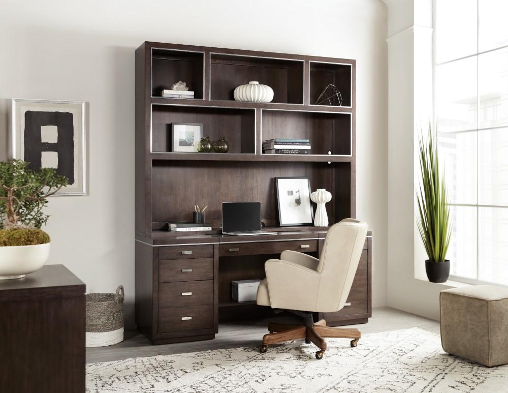 Hooker Furniture - Work Your Way House Blend Computer Credenza - 5892-10464-85 veiw 7