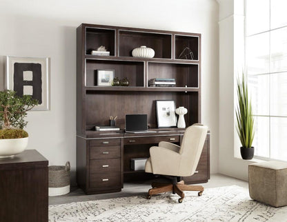 Hooker Furniture - Work Your Way House Blend Computer Credenza - 5892-10464-85 veiw 7