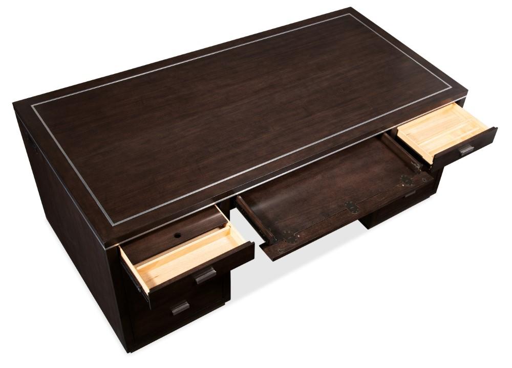 Hooker Furniture - Work Your Way House Blend Executive Desk - 5892-10562-85 veiw 5