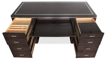 Hooker Furniture - Work Your Way House Blend Junior Executive Desk - 5892-10660-85 veiw 4