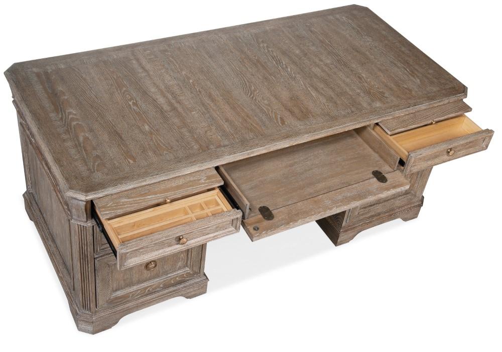 Hooker Furniture - Work Your Way Sutter Executive Desk - 5981-10563-80 veiw 5