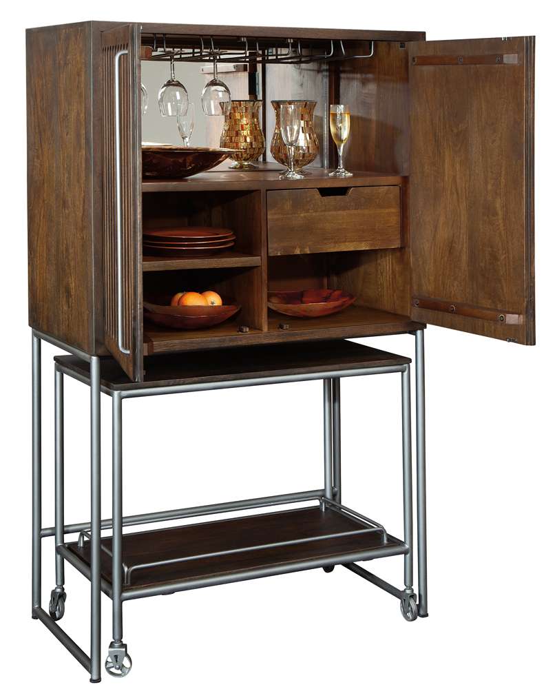 Howard Miller - Bar Cart Wine & Bar Cabinet - 695222 veiw 4