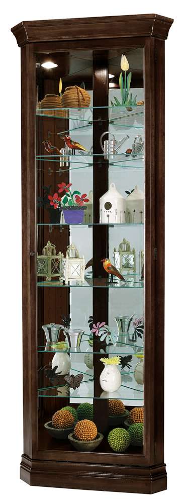 Howard Miller - Dustin Corner Curio Cabinet - 680484 veiw 1