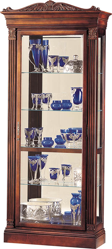 Howard Miller - Embassy Cherry Curio Cabinet - 680243 veiw 1