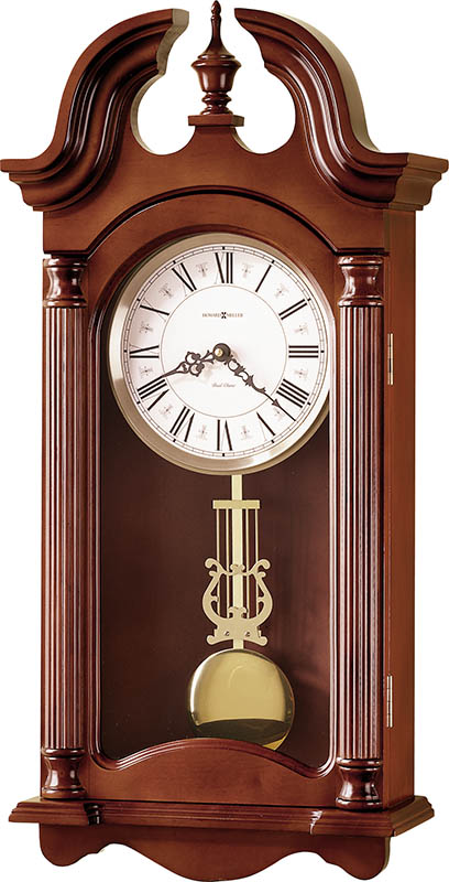 Howard Miller - Everett Windsor Cherry Wall Clock - 625253 veiw 1