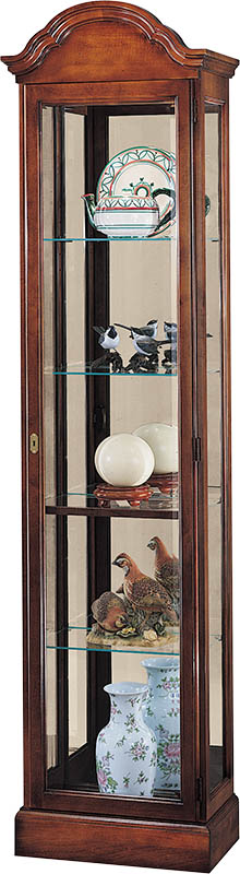 Howard Miller - Gilmore Windsor Cherry Curio Cabinet - 680145 veiw 1
