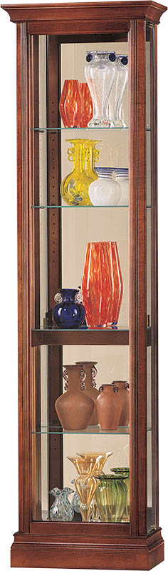 Howard Miller - Gregory Windsor Cherry Curio Cabinet - 680245 veiw 1