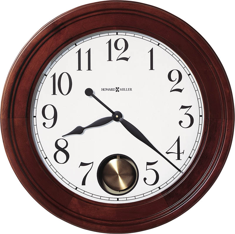 Howard Miller - Griffith Windsor Cherry Wall Clock - 625314 veiw 1
