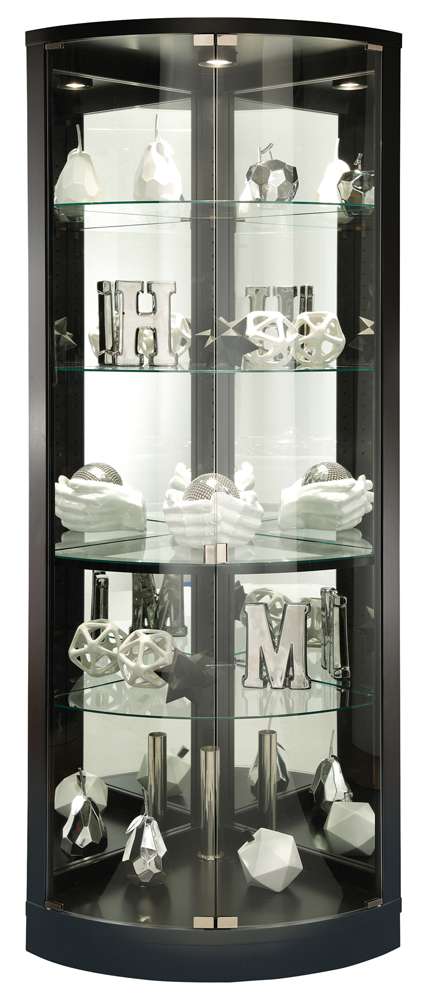Howard Miller - Jaime Corner Curio Cabinet - 680609 veiw 1