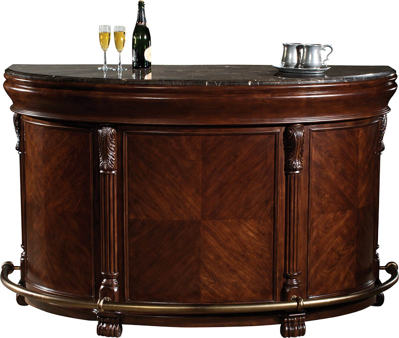 Howard Miller - Niagara Rustic Cherry Wine & Bar Cabinet - 693001 veiw 1