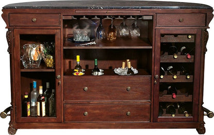 Howard Miller - Niagara Rustic Cherry Wine & Bar Cabinet - 693001 veiw 2