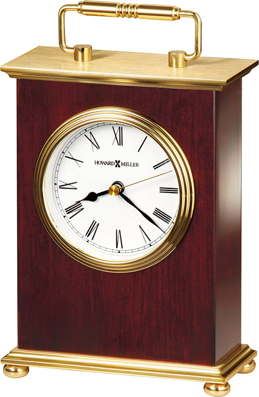 Howard Miller - Rosewood Bracket Rosewood Table Top Clock - 613528 veiw 1