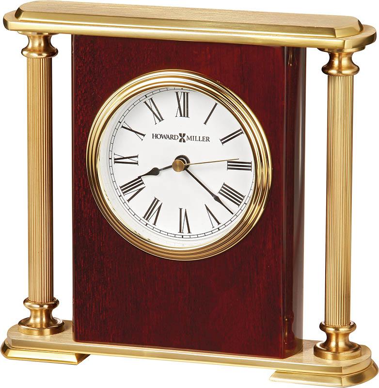 Howard Miller - Rosewood Encore Bracket Rosewood Table Top Clock - 645104 veiw 1