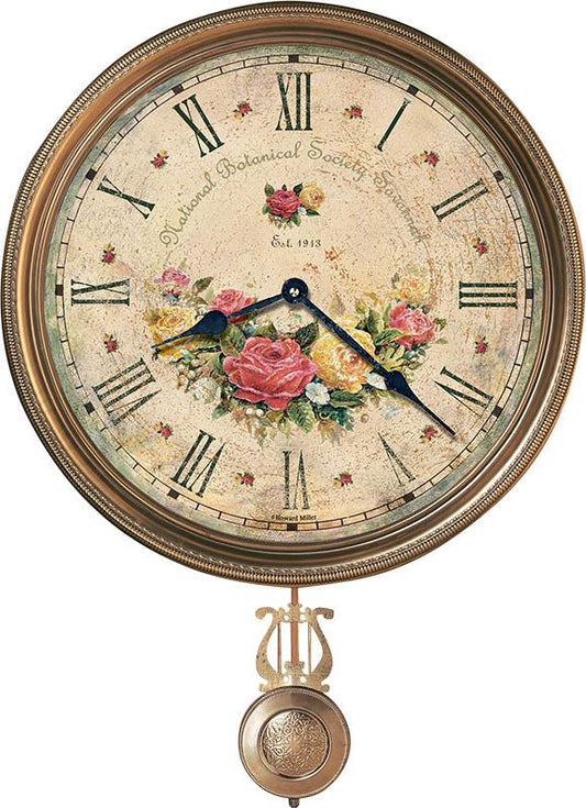 Howard Miller - Savannah Botanical VII Wall Clock - 620440 veiw 1