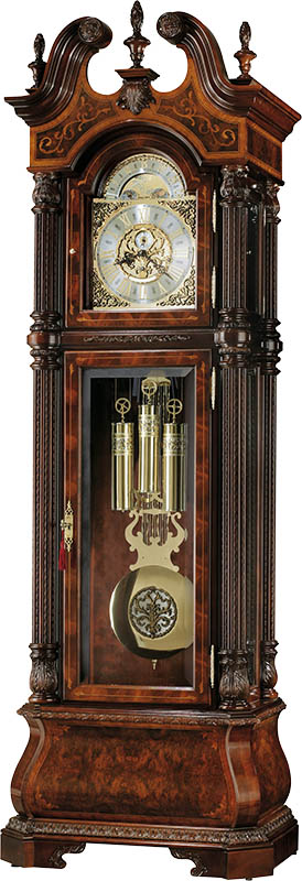 Howard Miller - The J. H. Miller Windsor Cherry Floor Clock - 611030 veiw 1