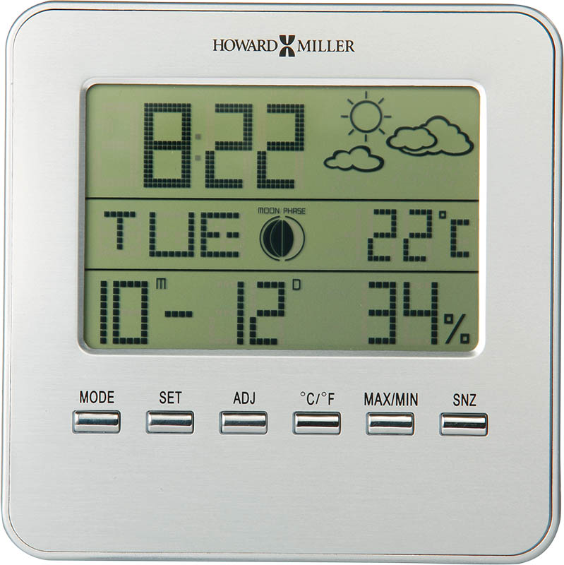 Howard Miller - Weather View Table Top Clock - 645693 veiw 1