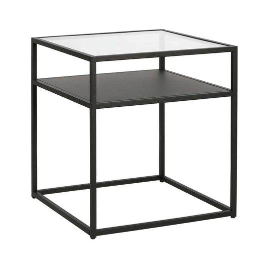 Hudson & Canal - Ada 20in Wide Square Side Table in Blackened Bronze - ST0357 veiw 1