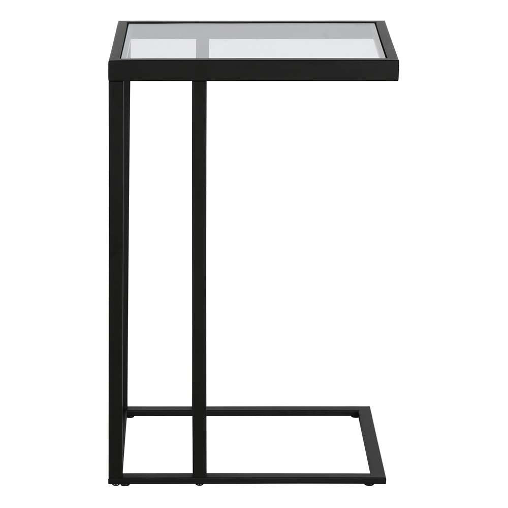 Hudson & Canal - Alexis 16in Wide Rectangular Side Table in Blackened Bronze - ST1352 veiw 3