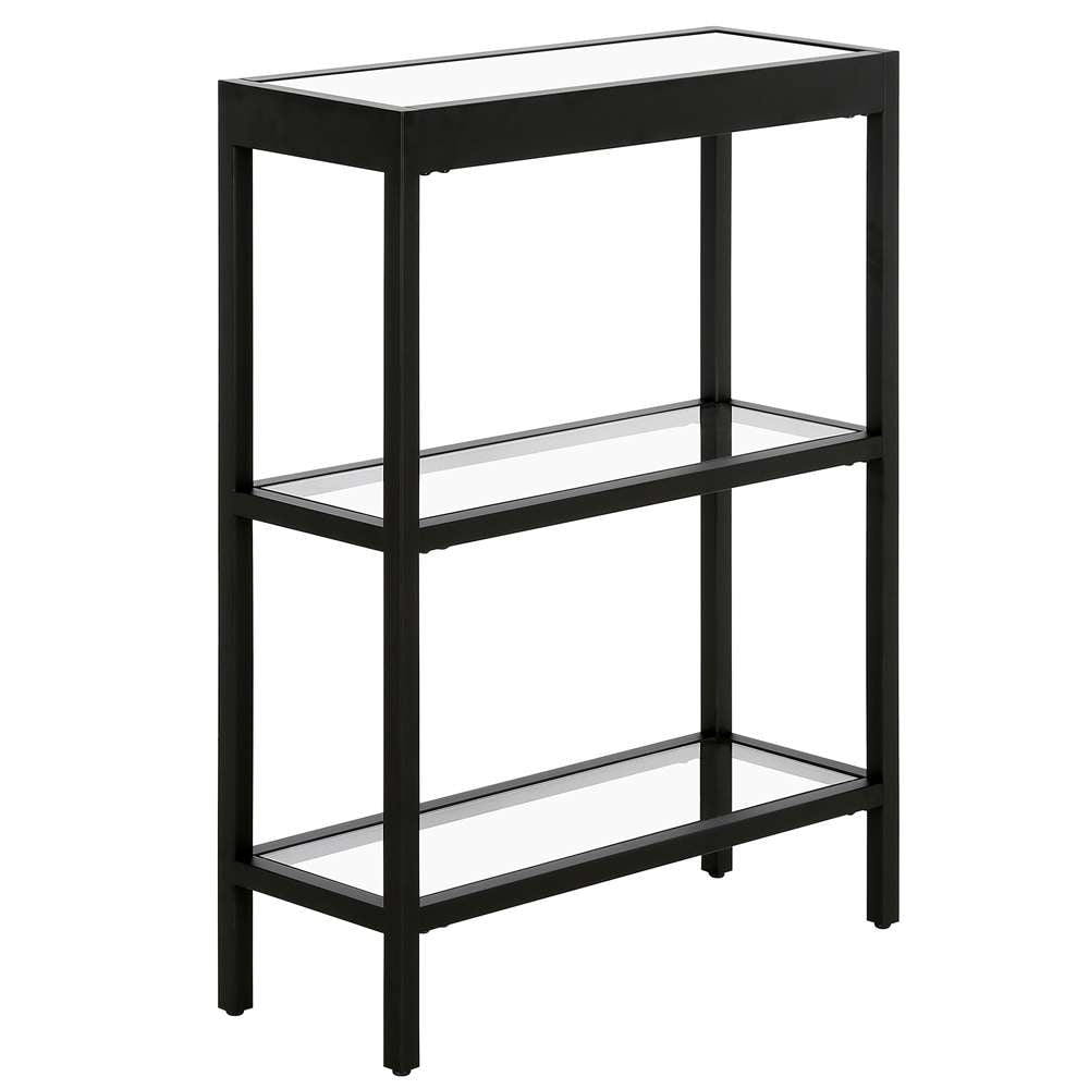 Hudson & Canal - Alexis 22in Wide Rectangular Console Table in Blackened Bronze - AT1168 veiw 1