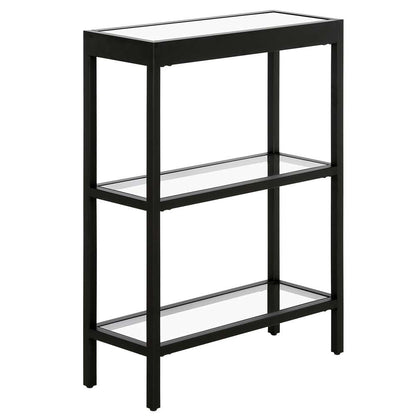 Hudson & Canal - Alexis 22in Wide Rectangular Console Table in Blackened Bronze - AT1168 veiw 1